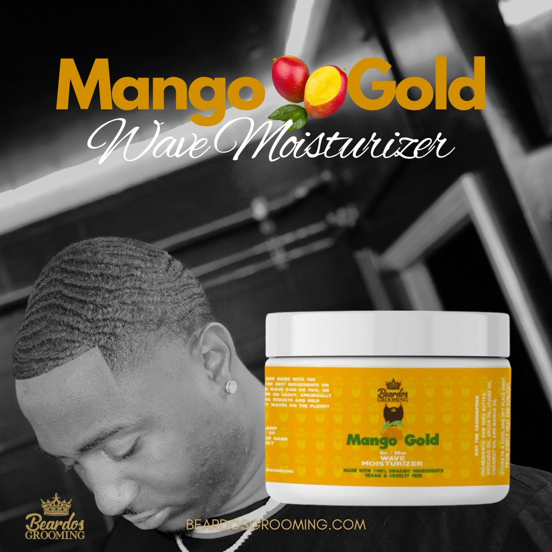 Load video: Breakdown of Mango Gold Wave Moisturizer
