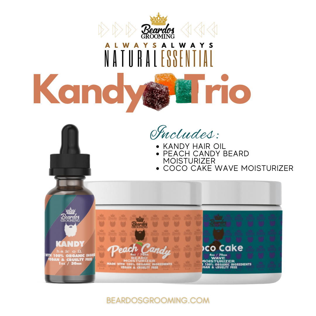 Beardos Grooming "Kandy Trio" Bundle