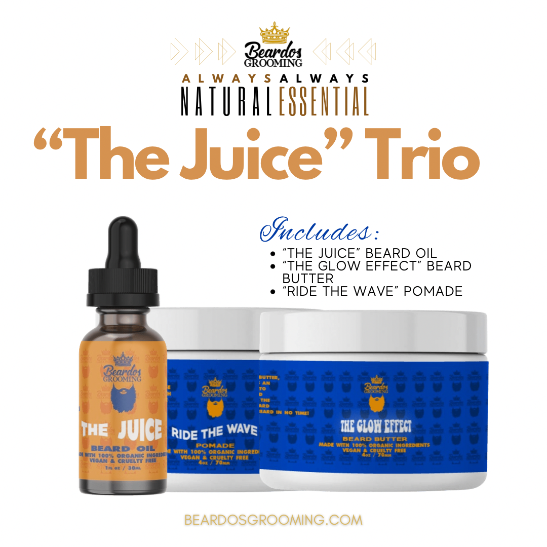 Beardos Grooming “Juice Trio" Bundle