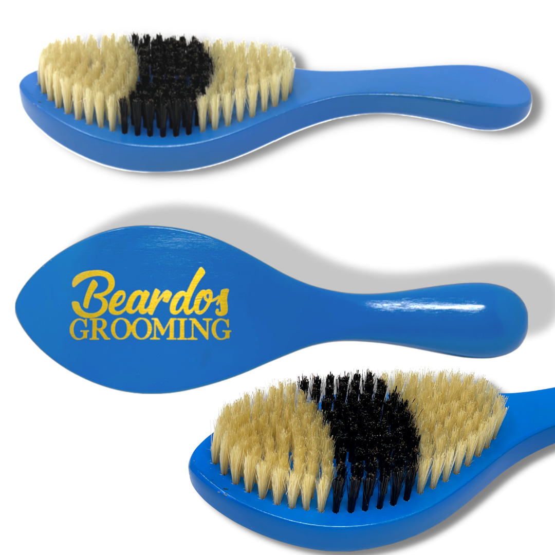 Beardos Grooming Signature Medium Soft 360 Wave Brush - Soft Wave